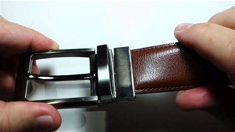 how to fix reversible belt buckle